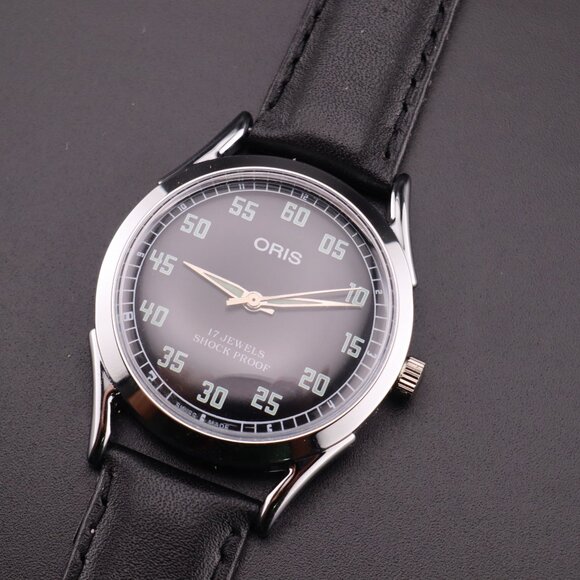Oris Vintage Swiss 17 Jewels Hand-Wound Mechanical Men's Watch - FREE SHIPPING - Picture 5 of 12